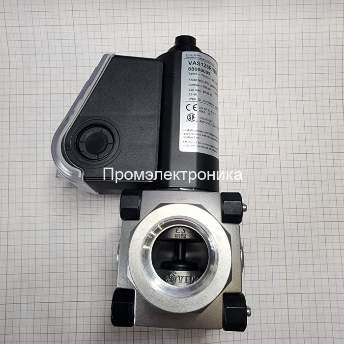 Газовый клапан Газовый клапан Kromschroder VAS125R/NW 88000005