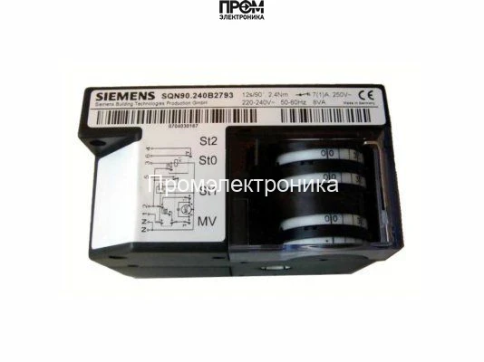 Сервопривод воздушной заслонки Siemens SQN91.570A2793