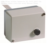 STB+TW рег. и отсеч. термостат, 30…110°C, SPDT, 10A, уд ручн. сброс с погр. кол. из кр. бронзы,150мм