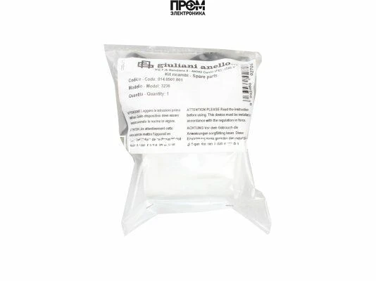 Фильтрующий элемент с прокладкой крышки Giuliani Anello 3236