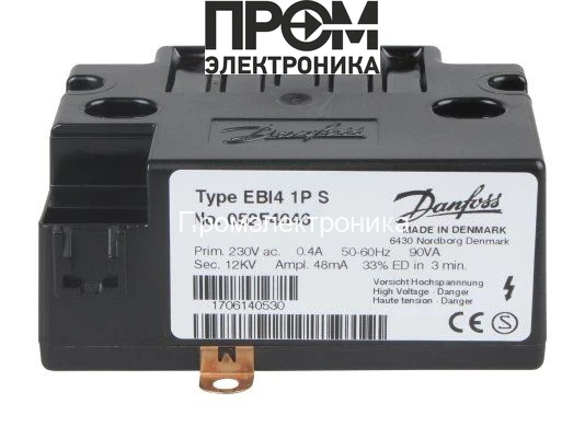Трансформатор розжига Danfoss EBI4 1P S 052F4046