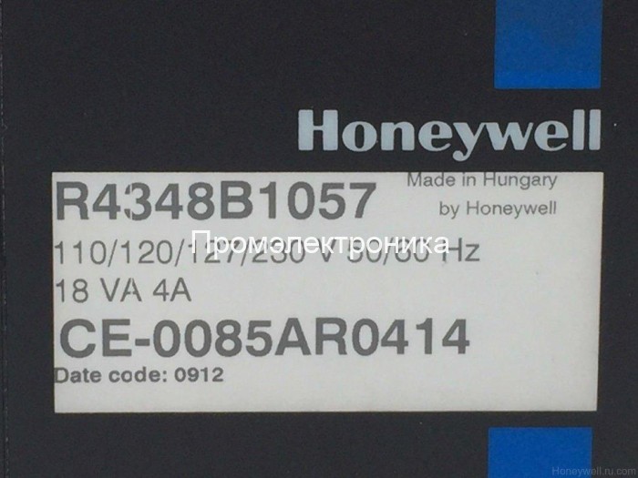 Honeywell R4348B1057