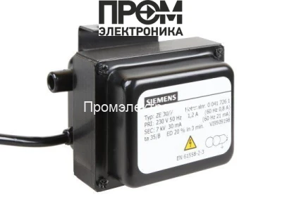 Трансформатор поджига Siemens ZE 30/7 00417261