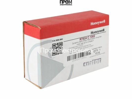 Усилитель сигнала пламени Honeywell R7824 C 1002