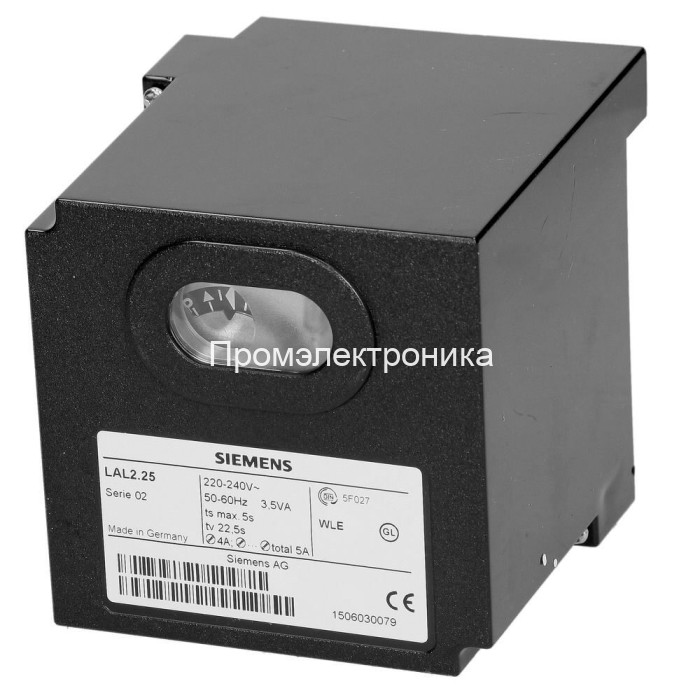 Блок управления горением Siemens LAL2.25