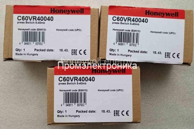 Реле давления Honeywell C60VR40110