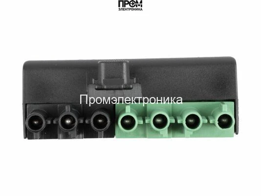 Разъем Elco 7P, зеленый, папа, 65323592