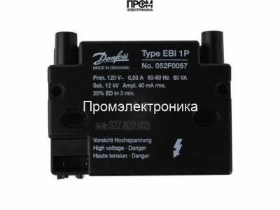 Трансформатор розжига Danfoss EBI 1P 052F0057