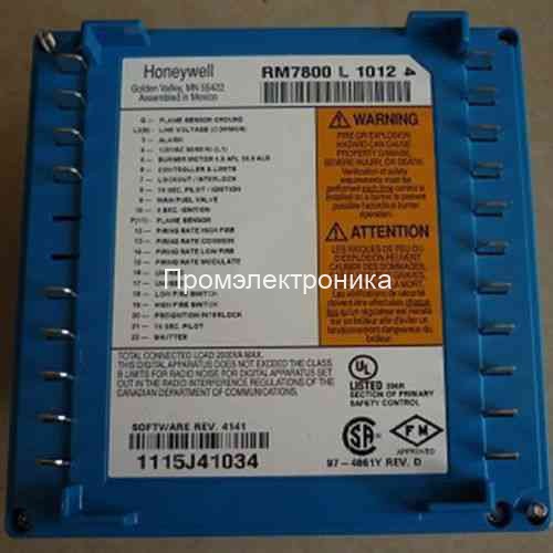 Honeywell RM7800L1012