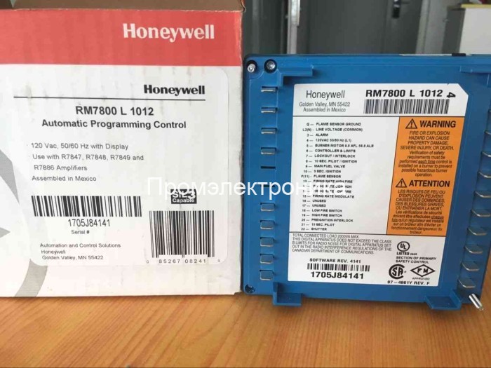 Honeywell RM7800L1012
