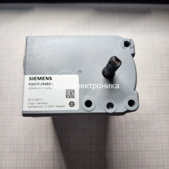 Сервопривод Siemens SQN70.254B20