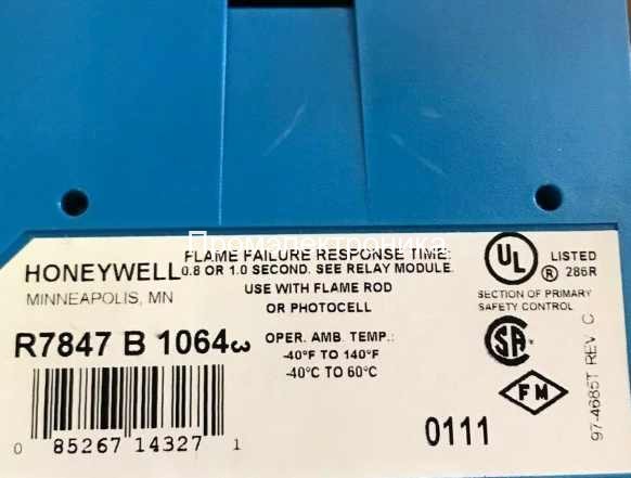 Honeywell R7847B1064