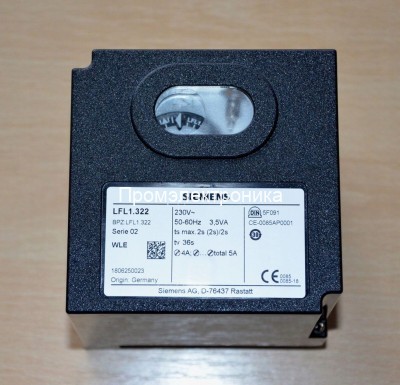 Блок управления горением Siemens LFL1.322