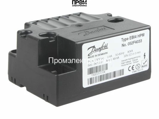 Трансформатор розжига Danfoss EBI4 HPM 052F4033