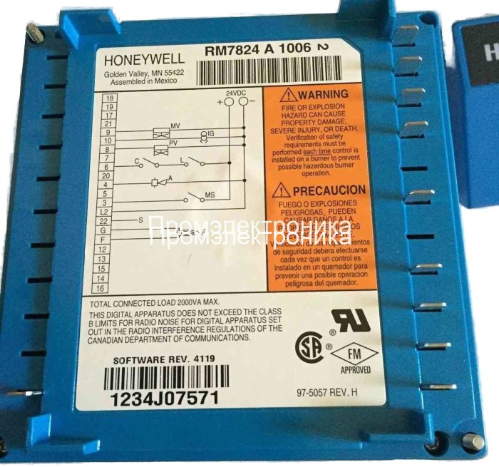 Honeywell RM7824A1006