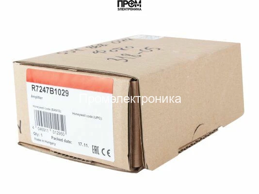 Усилитель сигнала пламени Honeywell R7247B1029