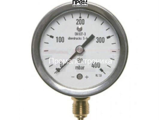 Манометр Weishaupt 0-400 мбар, 641146