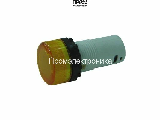 Цоколь лампы индикации жёлтый ECX 1053