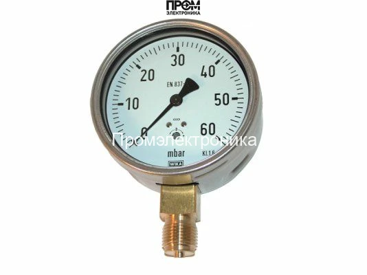 Манометр Oilon 612.20.100, 60 мбар