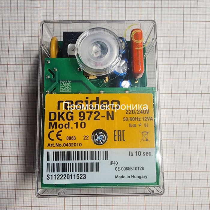 Honeywell (Resideo) DKG 972-N mod.10
