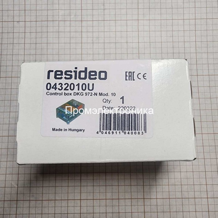 Honeywell (Resideo) DKG 972-N mod.10