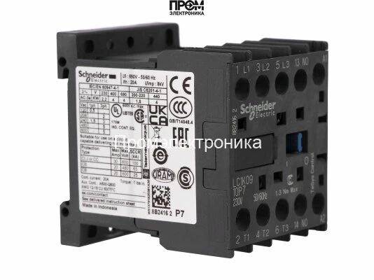 Миниконтактор Giersch LC1K0910P7, 47-90-12781