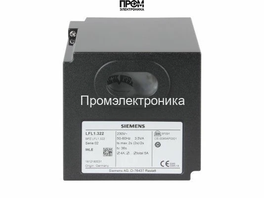 Топочный автомат Siemens LFL1.322