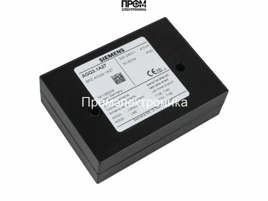 Усилитель сигнала пламени Siemens AGQ3.1A27