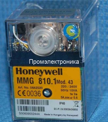 Топочный автомат Honeywell MMG 810.1 Mod.43
