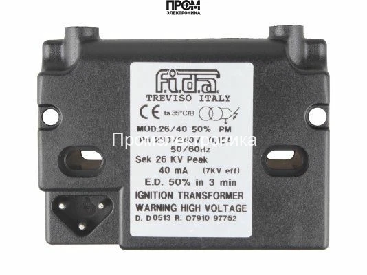 Трансформатор поджига Fida 26/40 PM