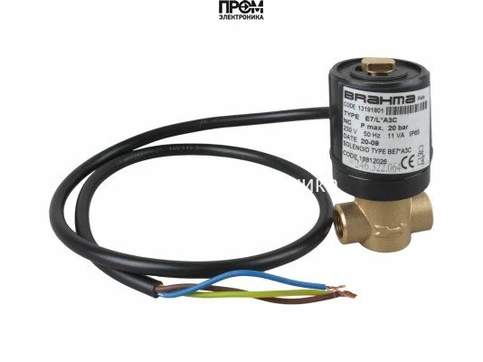 Жидкотопливный электромагнитный клапан Brahma E7/L*A3C 13191801