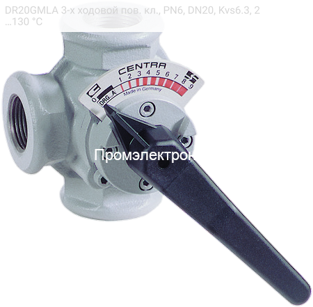 Honeywell DR20GMLA 3-х ходовой пов. кл., PN6, DN20, Kvs6.3, 2…130 °C