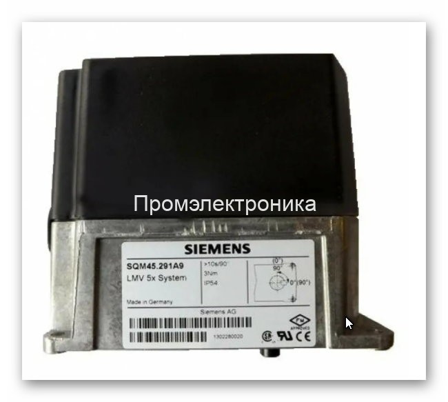 Сервопривод Siemens SQM45.291A9