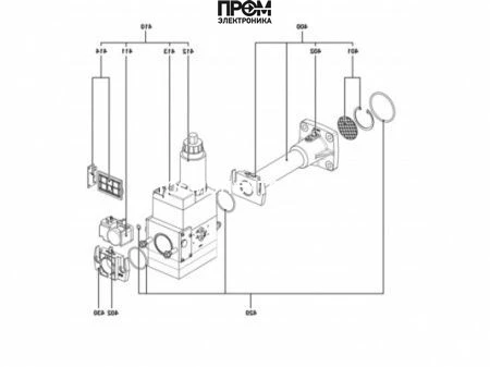 Газовая рампа Elco 3836609