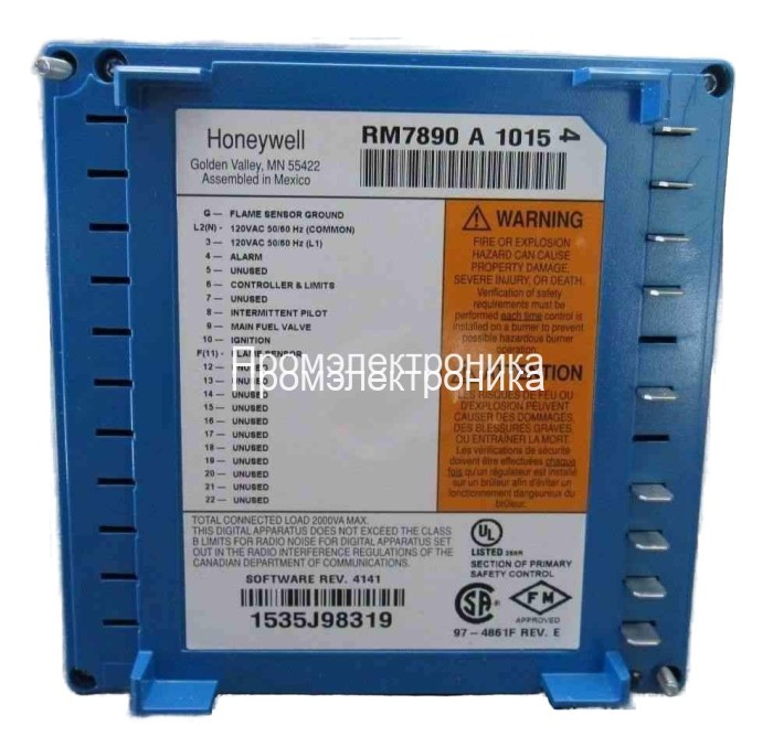 Honeywell RM7890A1015
