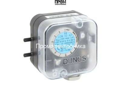 Реле давления Dungs LGW 10 A2 клеммное соединение