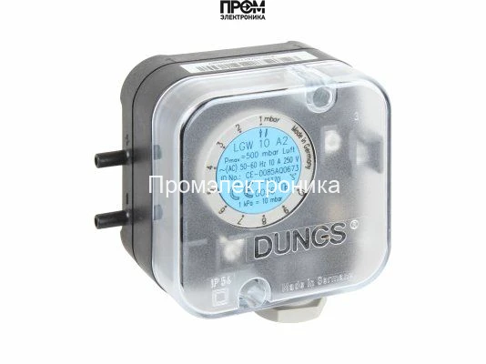 Реле давления Dungs LGW 10 A2 клеммное соединение