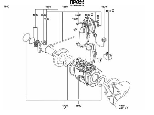 Газовая рампа Elco s314