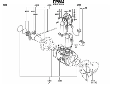 Газовая рампа Elco s42