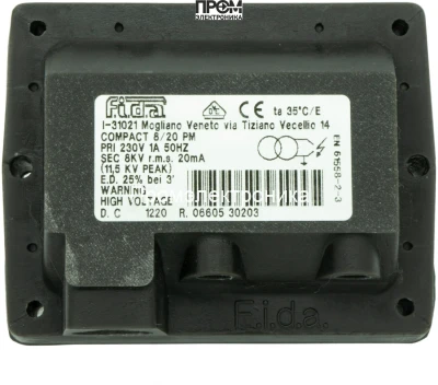 Трансформатор розжига FIDA Compact 8/20 PM