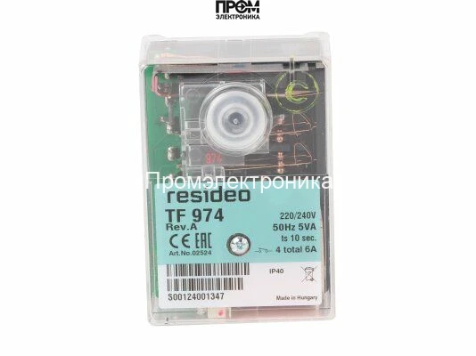 Топочный автомат Resideo TF 974 Rev.A
