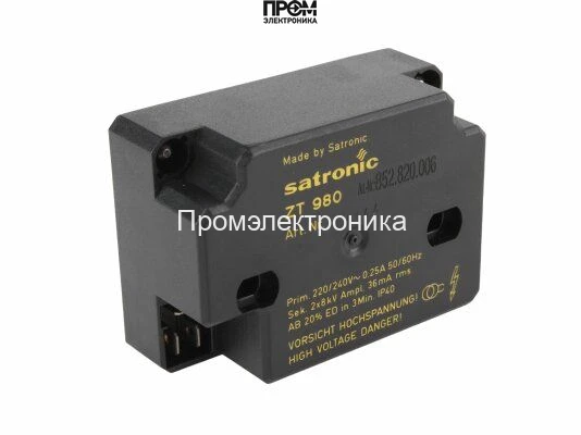 Трансформатор розжига Honeywell ZT 980