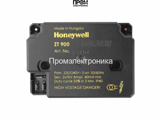 Трансформатор розжига Honeywell ZT 900