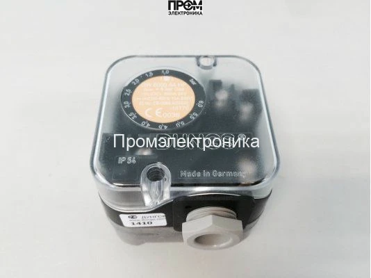 Реле давления Dungs GW 2000 A4 HP клеммное соединение
