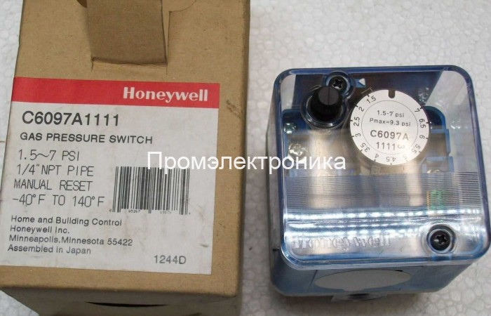 Honeywell C6097A2110