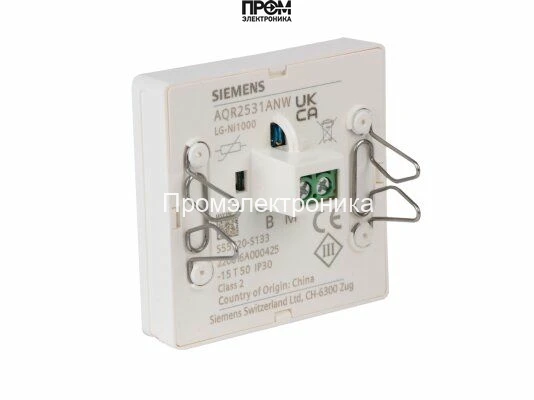 Фронтальный модуль с пассивным датчиком Siemens AQR2531ANW