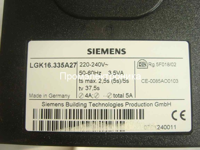 Siemens LGK16.335A27