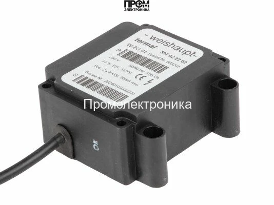 Трансформатор розжига Weishaupt W-ZG 01