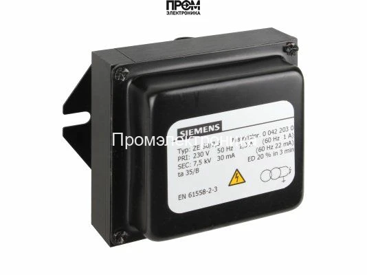 Трансформатор поджига Siemens ZE 30/7,5 00422030
