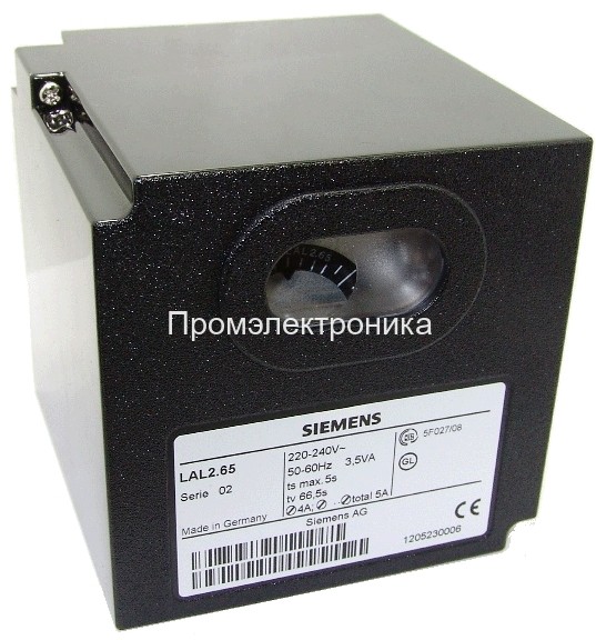 Блок управления горением Siemens LAL2.65